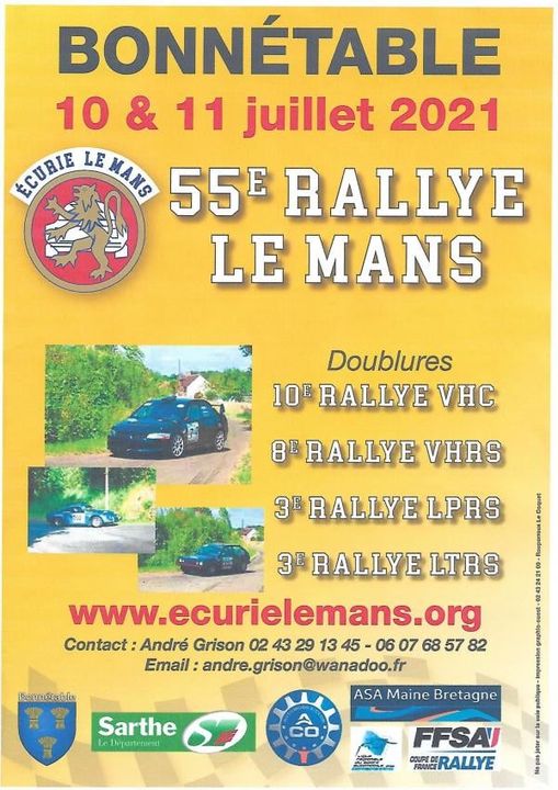 Rallye Le Mans 2021