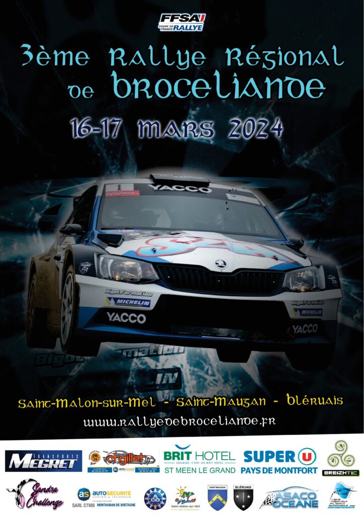 Rallye régional de Brocéliande - Annulé